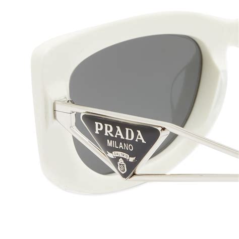 prada sunglasses women's white|prada white sunglasses men.